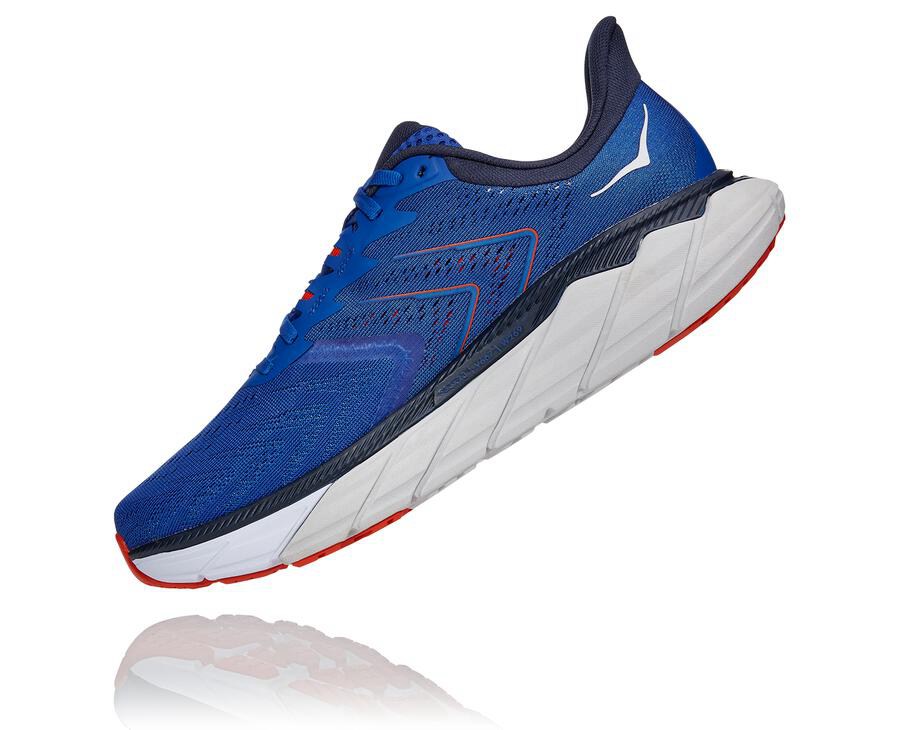 Hoka One One Hardloopschoenen Heren - Arahi 5 - Blauw - GU2985467